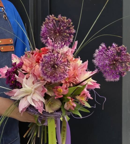 Buchet "Capriciu Violet"
